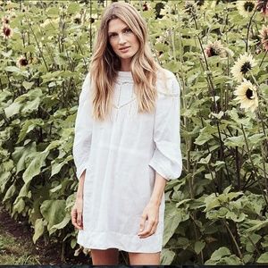 Doen Dress- Georgia dress in Salt size M